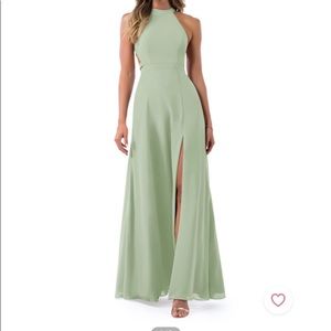 NWT Dusty Sage Azazie Bridesmaid Dress